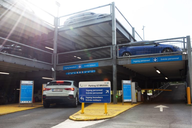 Car park Parking UZ BRUSSEL, Brussels, Belgium